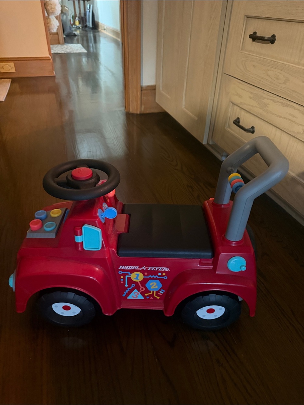 Red Ride-On Push Car for Kids